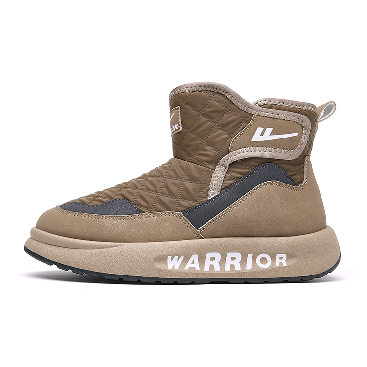 

Утепленные короткие зимние ботинки для мужчин с эффектом увеличения роста WARRIOR, хаки