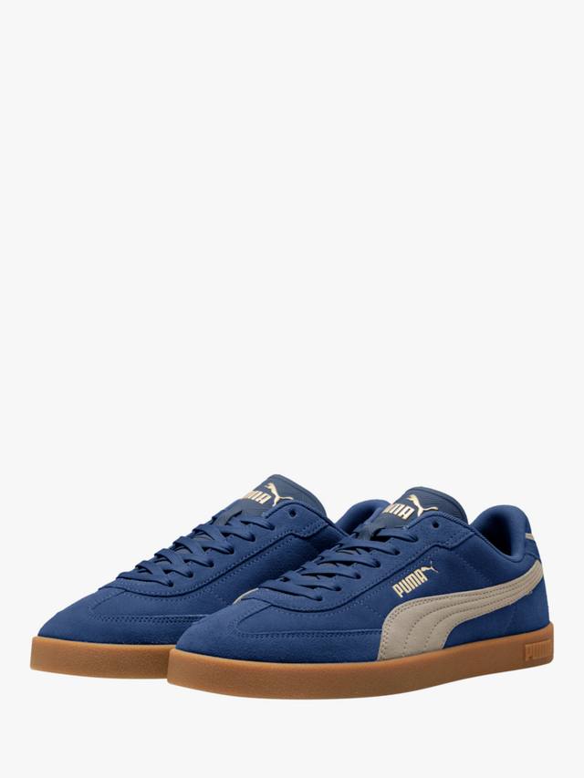 Club II Era замшевые шнурованные кроссовки PUMA, Blue/Beige — фото 2