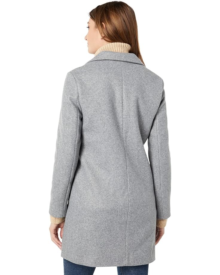 

Пальто Calvin Klein Single Breasted Peacoat, цвет Medium Grey Melange