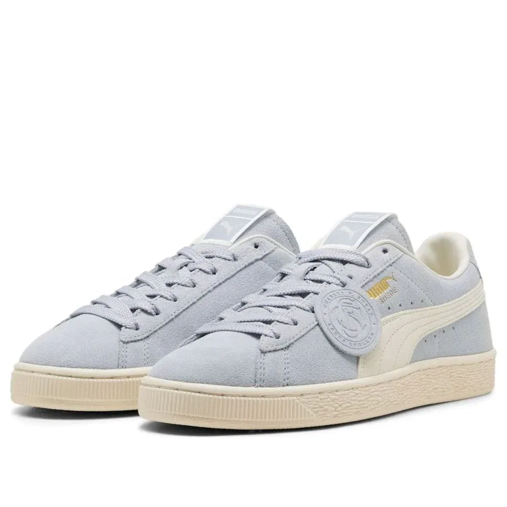 Кроссовки PUMA Suede Charles F. Stead 'Snow Mountain Blue Frosted Ivory' 405341-05, синий — фото 2