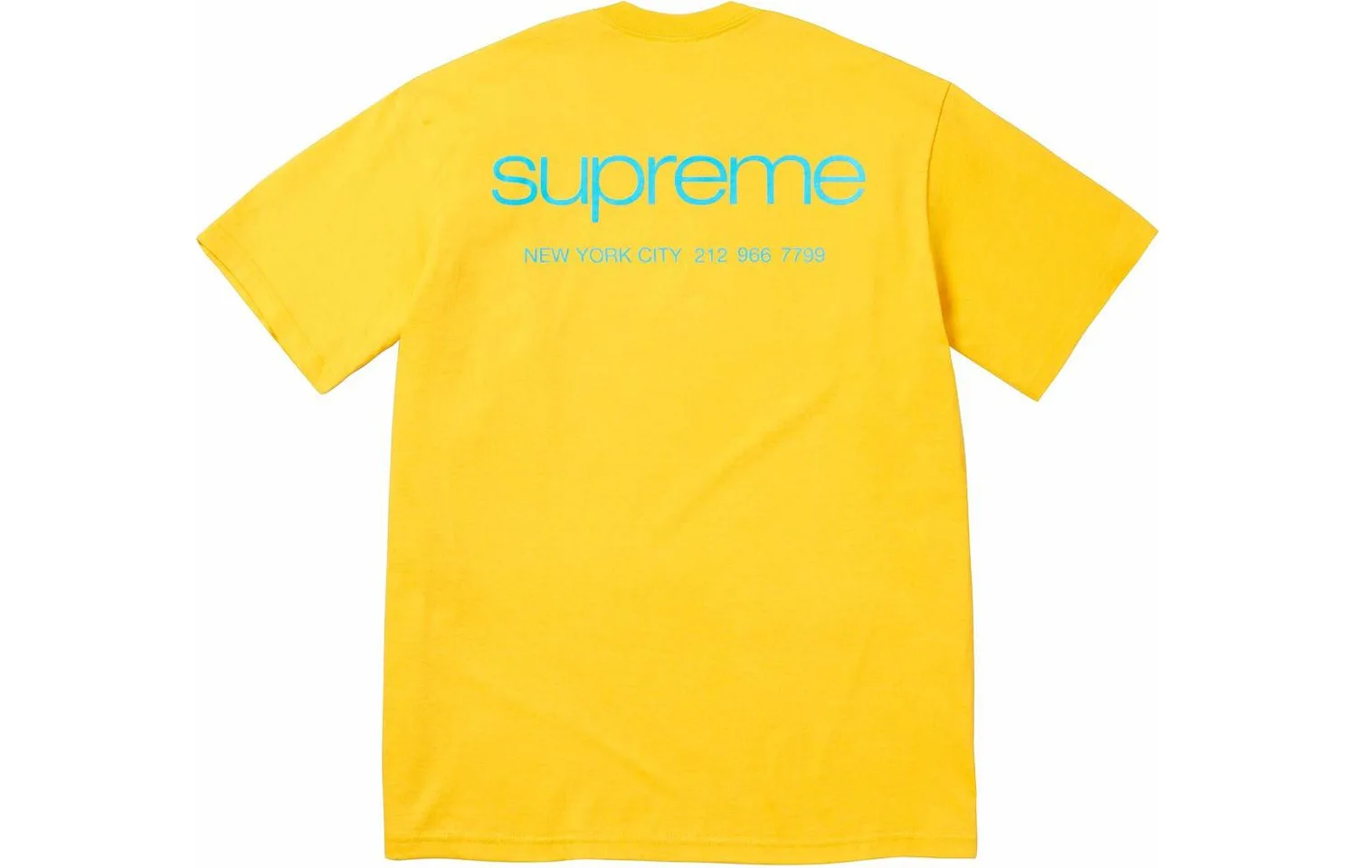 Футболка Nyc Supreme, желтый/желтый