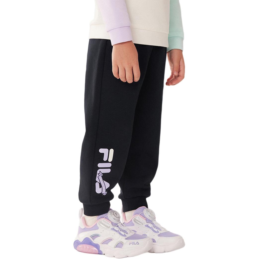 FILA KIDS Детские вязаные спортивные штаны Legend Blue — фото 3