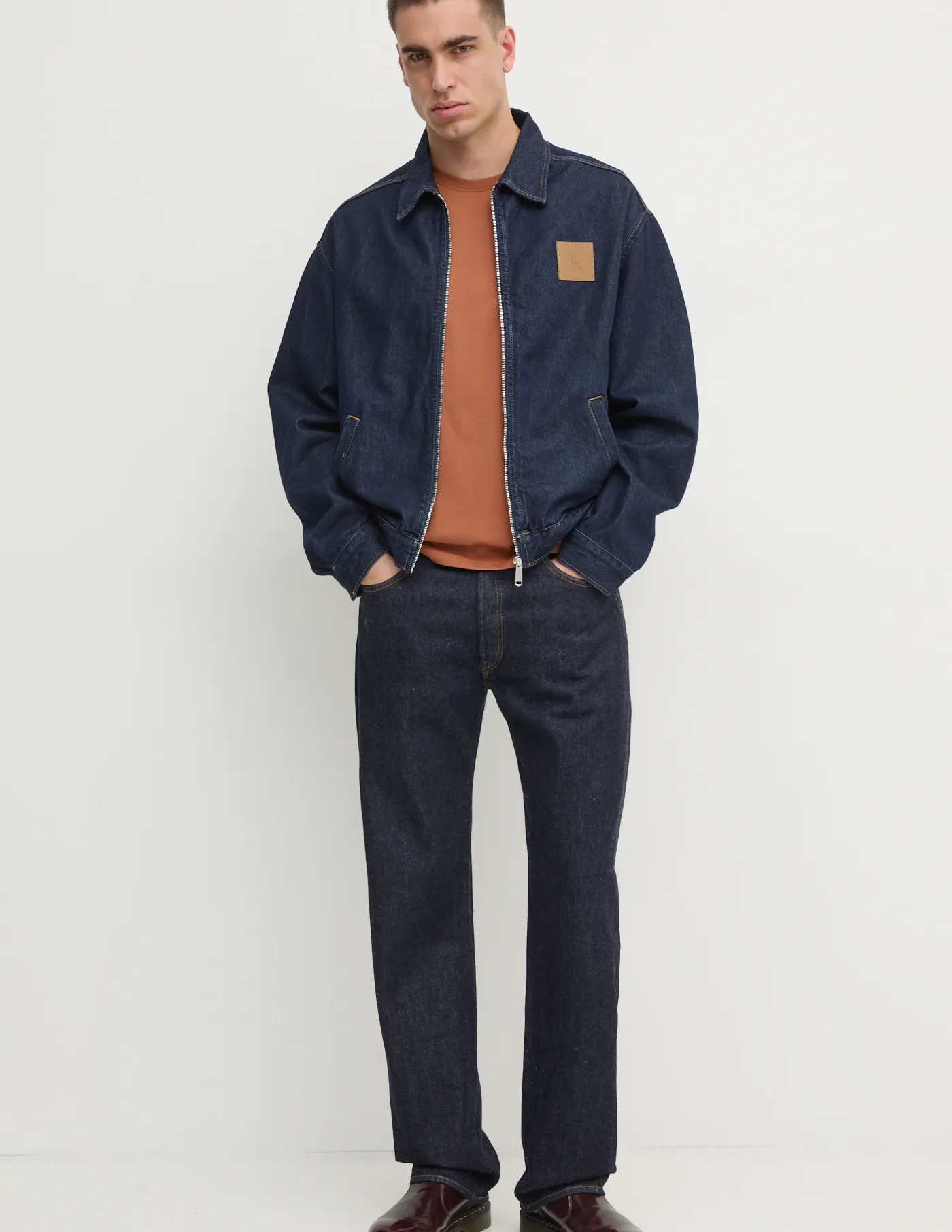 

Джинсовая куртка Calvin Klein Jeans, темно-синий