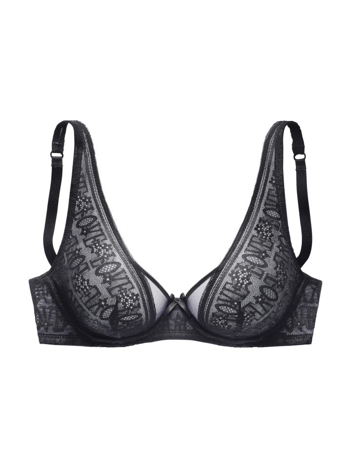 

черный бюстгальтер на косточках Vivance