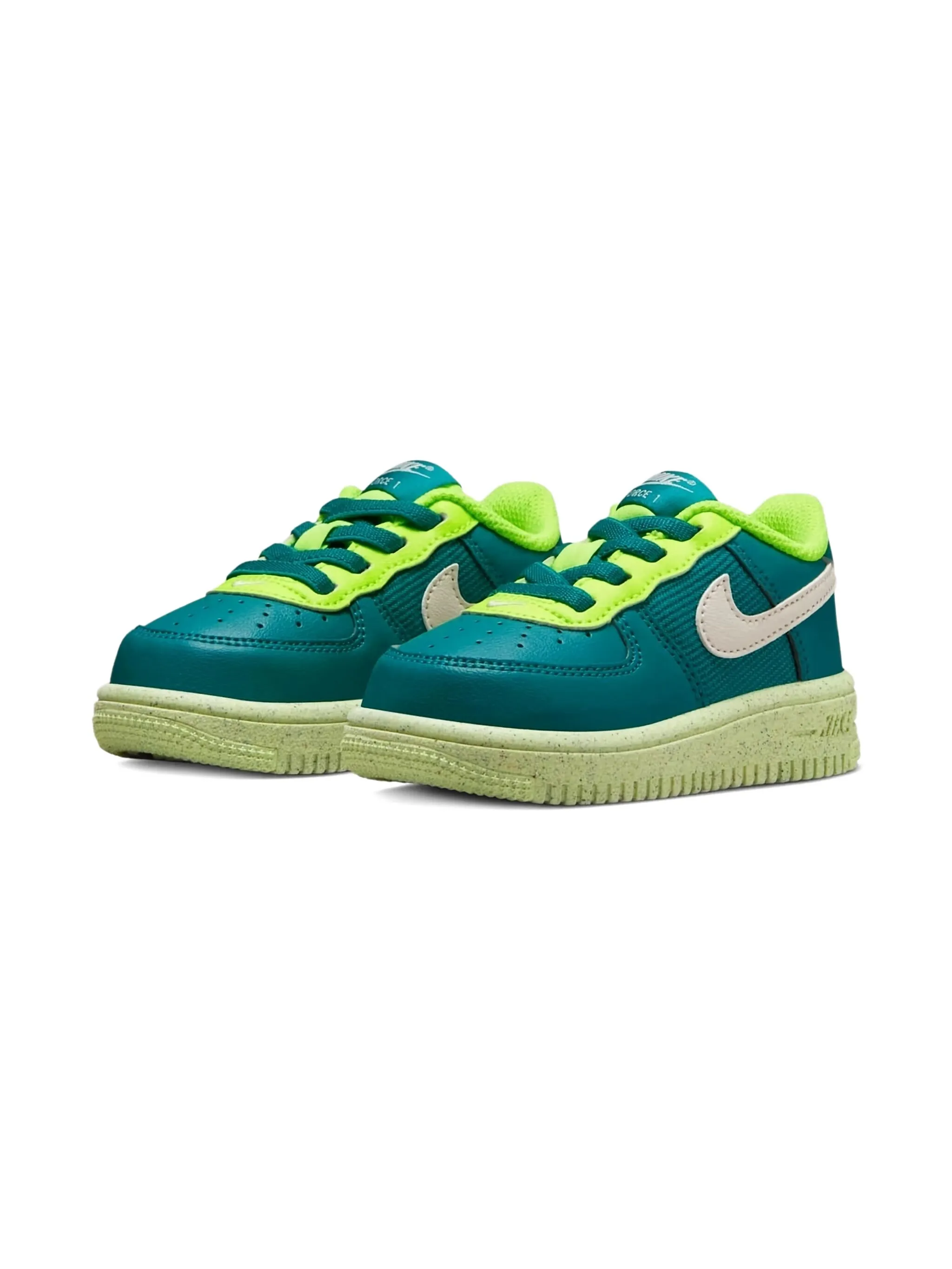 Кроссовки Air Force 1 Crater Next Nature Bright Spruce Volt Nike Kids, зеленый — фото 2