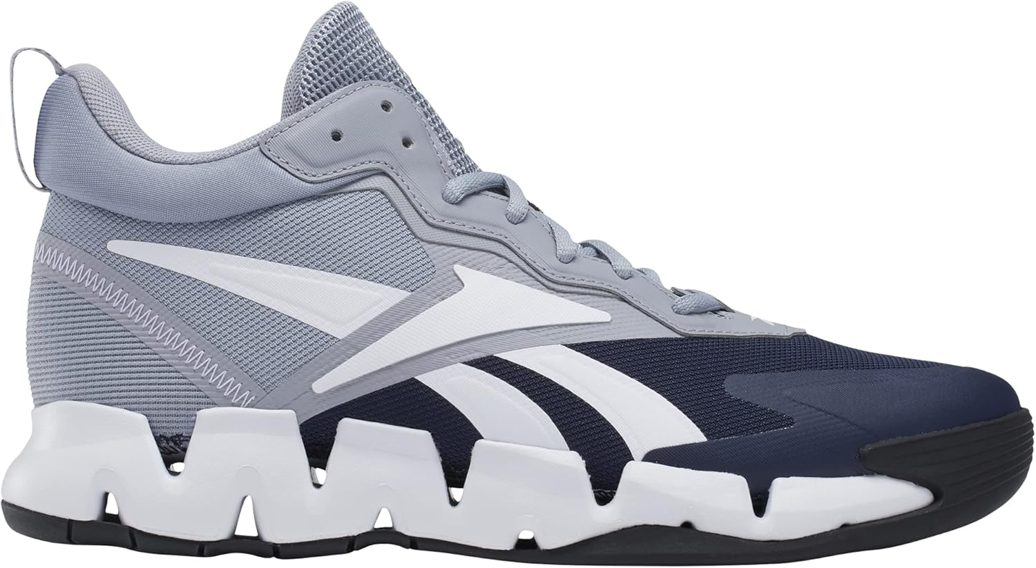 

Кроссовки Reebok Unisex-Adult Zig Encore, черный/синий/серый