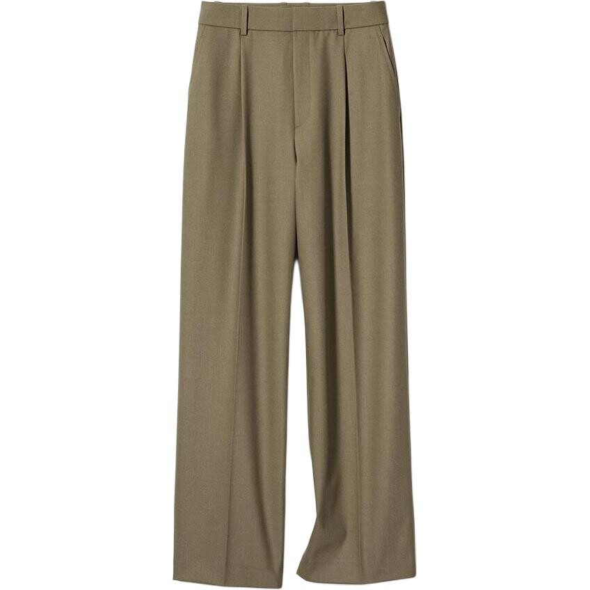 

Костюм Брюки Женские Оливковые Uniqlo