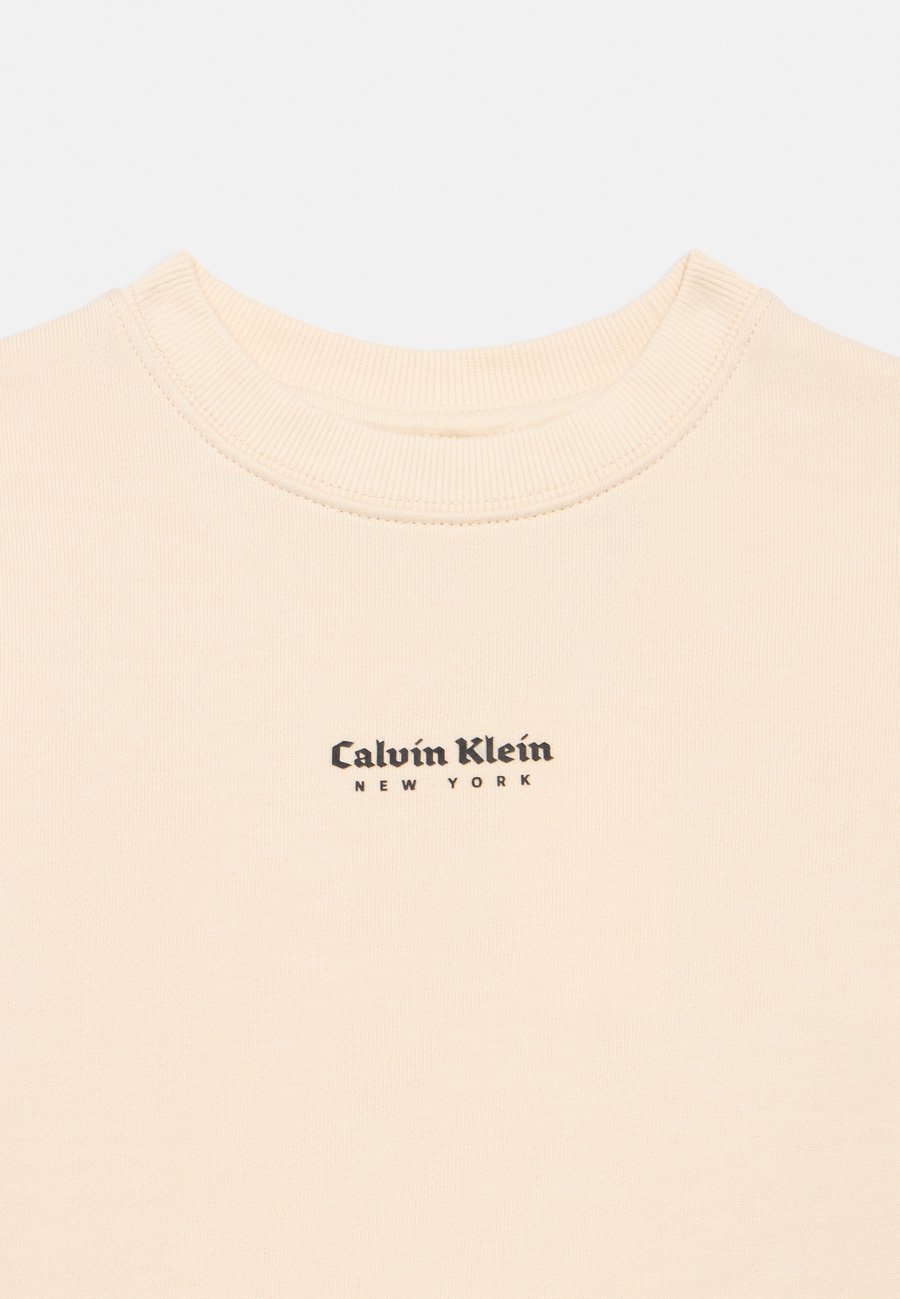 Толстовка Calvin Klein Jeans MINIMAL LOGO UNISEX, Whitecap Gray/Off-White — фото 3