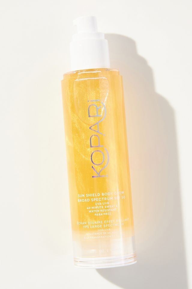 

Sun Shield Body Glow SPF 50 Kopari, золото