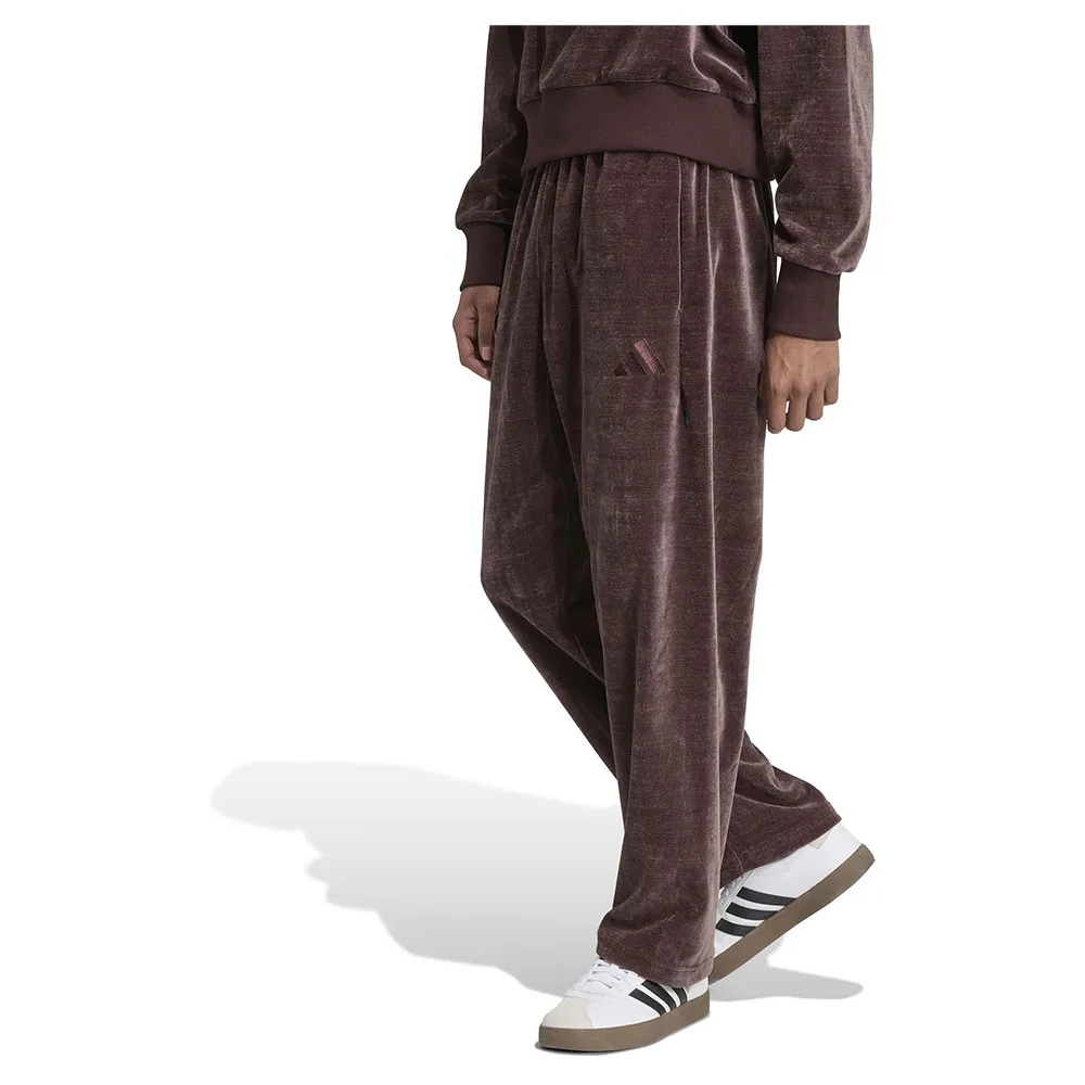 

Брюки adidas All SZN Luxe Open-Hem, коричневый