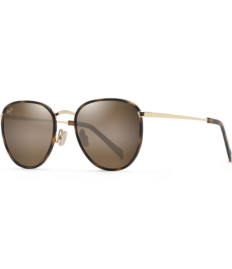

Круглые солнцезащитные очки Maui Jim Noni PolarizedPlus2 54 мм, коричневый