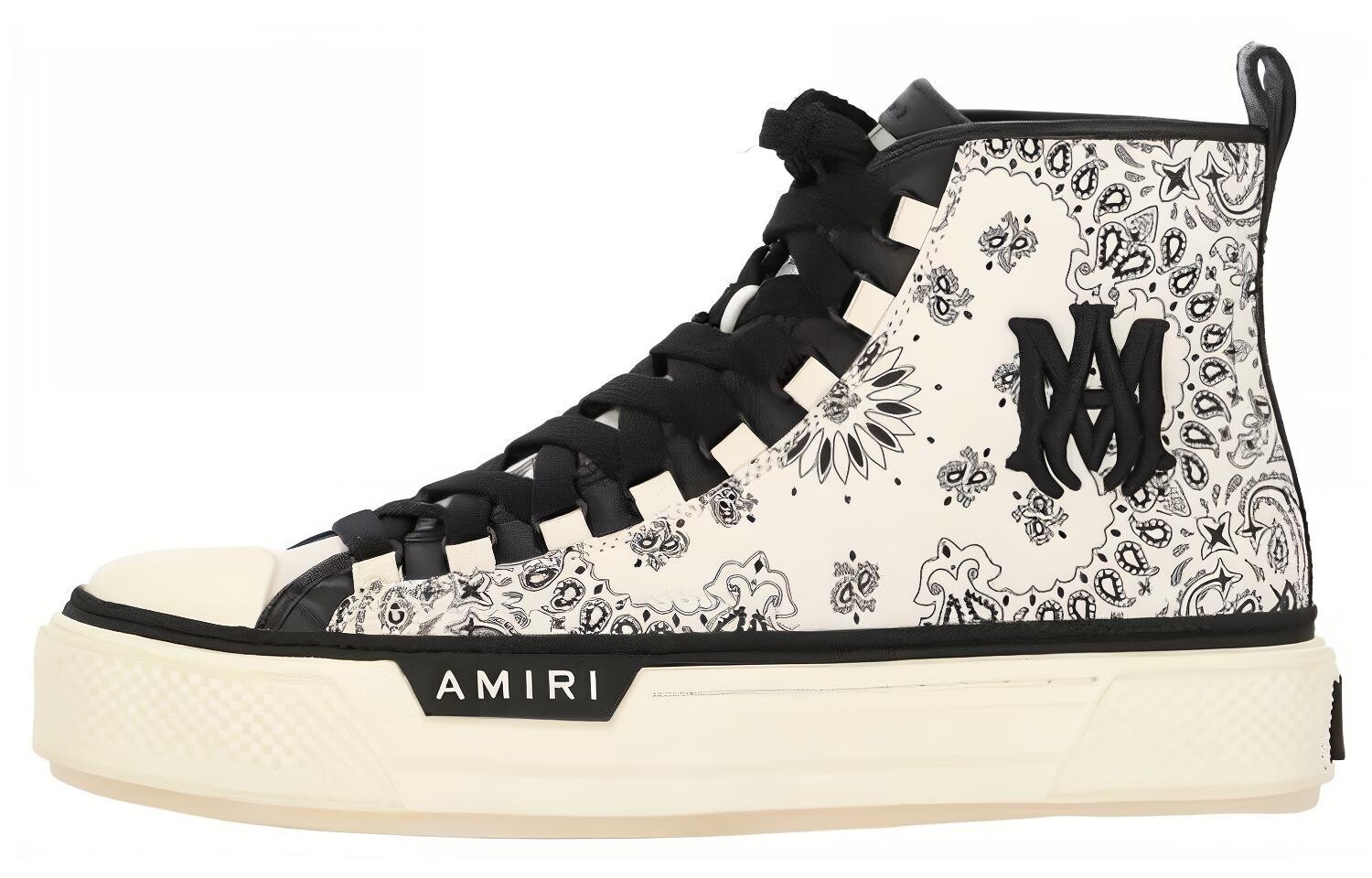 

Кроссовки Amiri Court High Bandana, белый