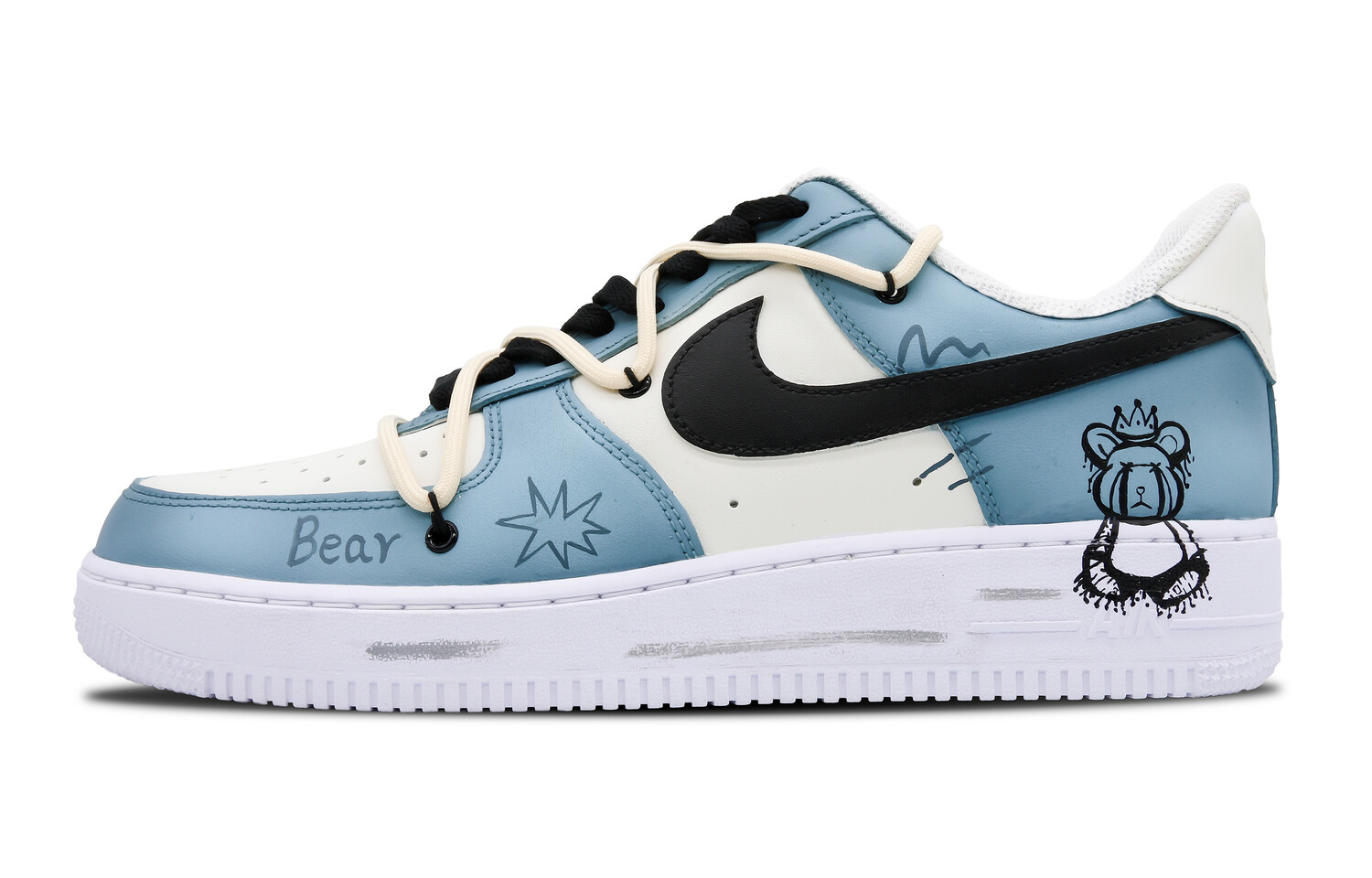 

Мужские кроссовки для скейтбординга Nike Air Force 1, Sky Blue