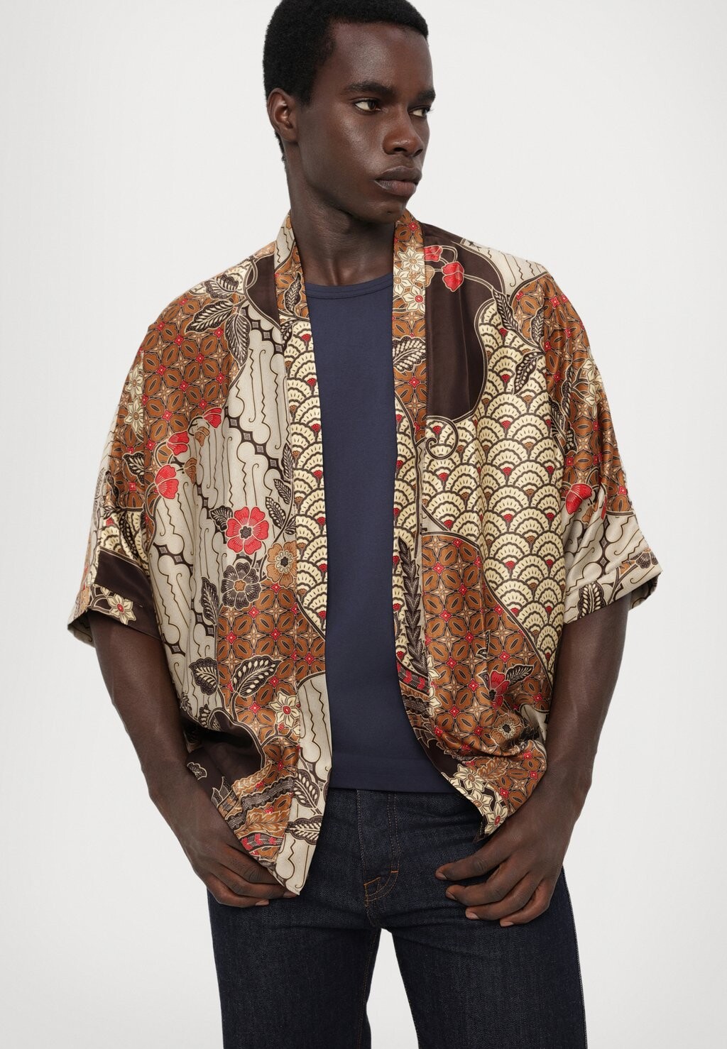 

Летняя куртка LA PALMA KIMONO UNISEX Origin Of Hearts, красный