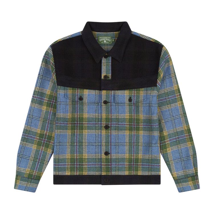 

Рубашка Denim Tears Double Tartan Shirt 'Multicolor', разноцветный