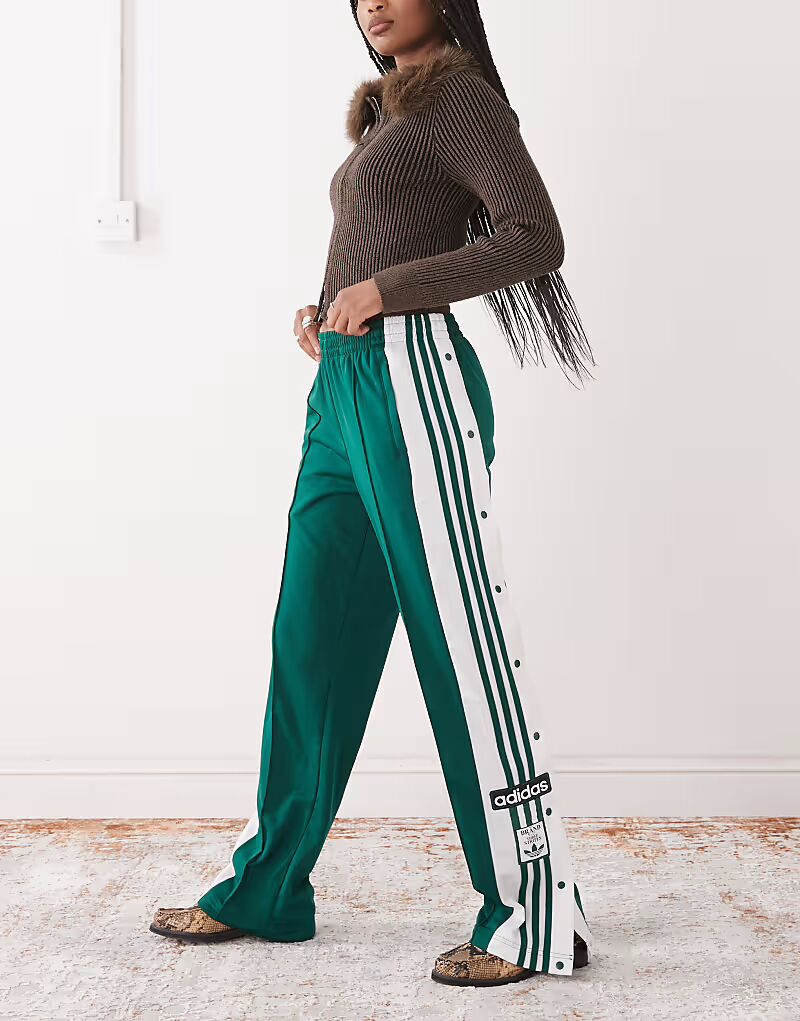

Спортивные брюки Adidas Originals Adibreak зеленого цвета