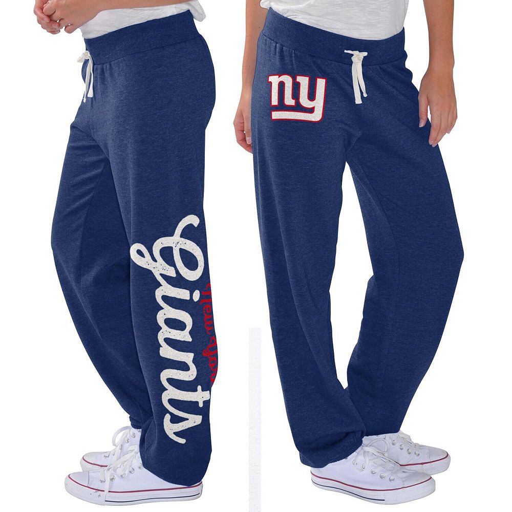 

Женские флисовые брюки G-III 4Her от Carl Banks Royal New York Giants, цвет Gia Blue