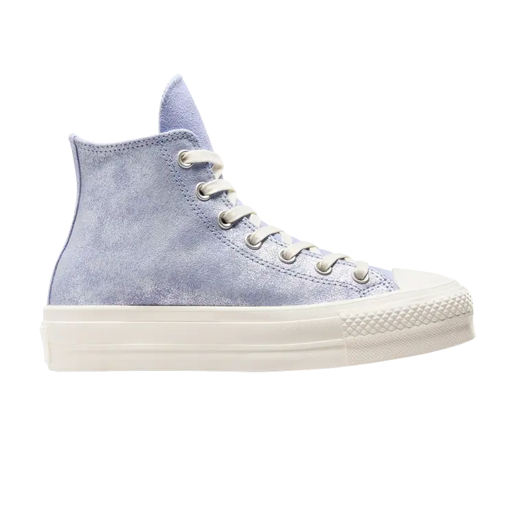 

Кроссовки Wmns Chuck Taylor All Star Lift Platform High, цвет Suede Shimmer - Lilac Pewter