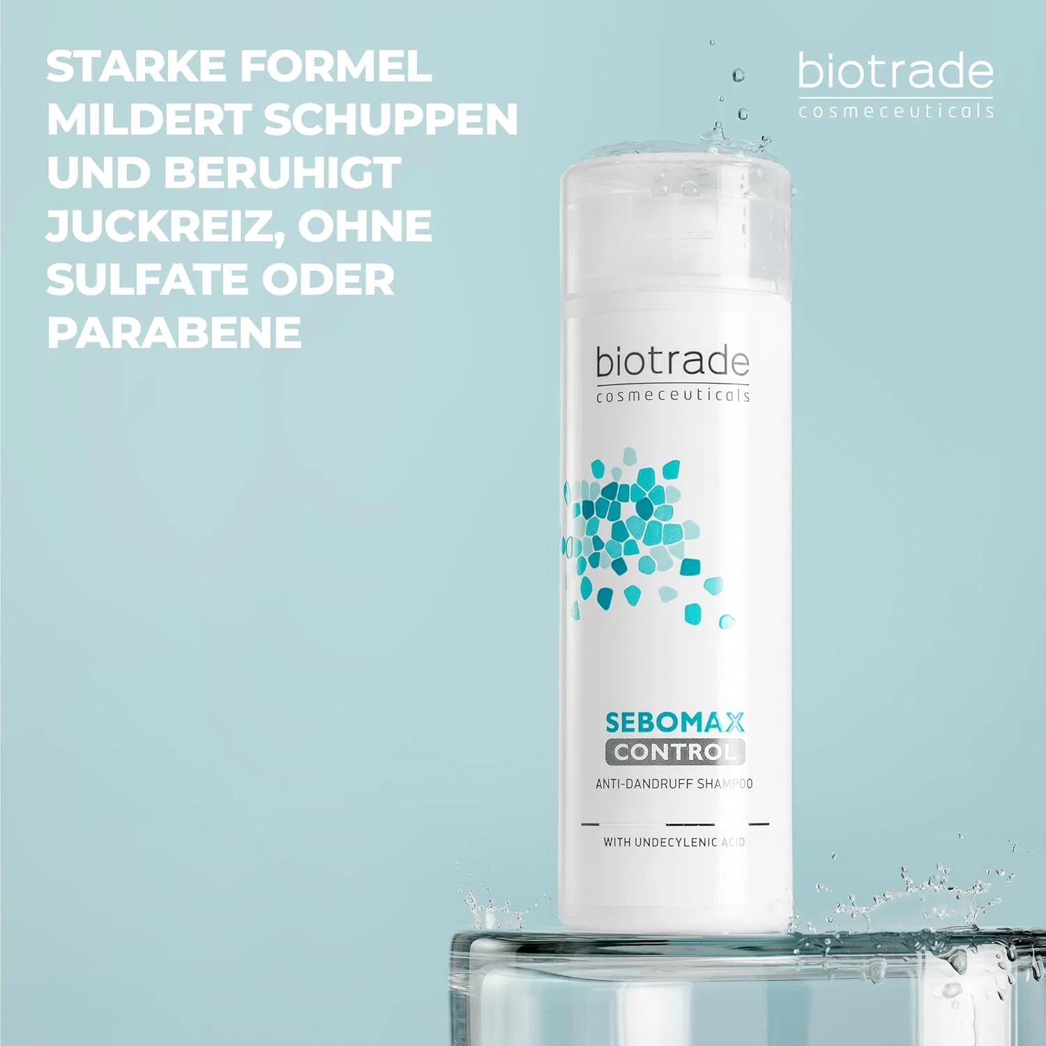 Шампунь Control Anti-Dandruff 200 мл Biotrade Sebomax — фото 2