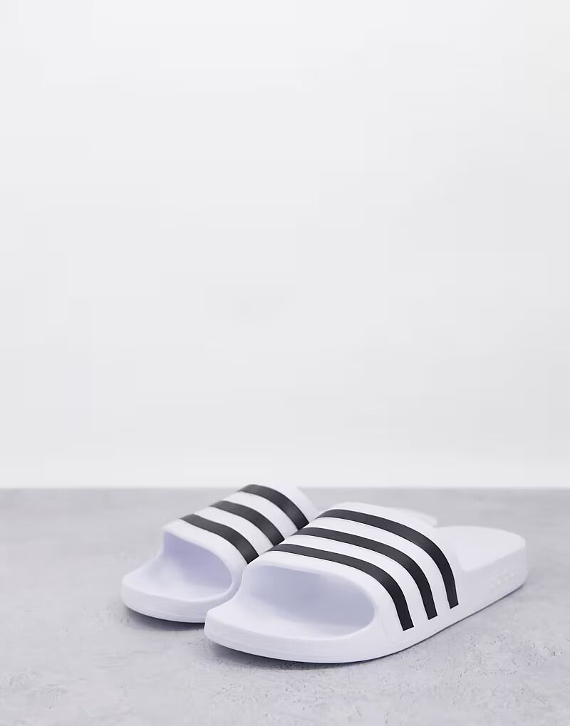 

Кроссовки Adidas training Adilette белого и черного цвета Adidas Performance