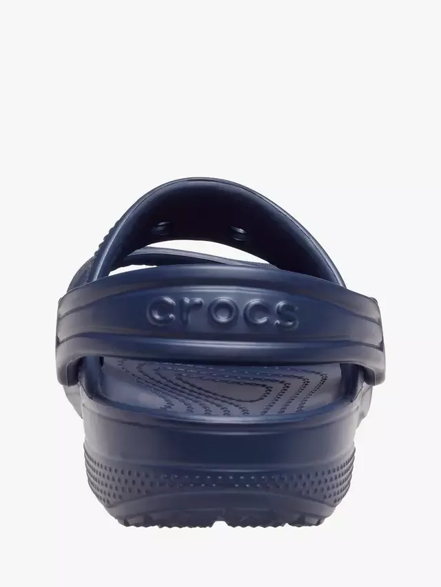 Детские классические сандалии-сабо, темно-синие Crocs — фото 3