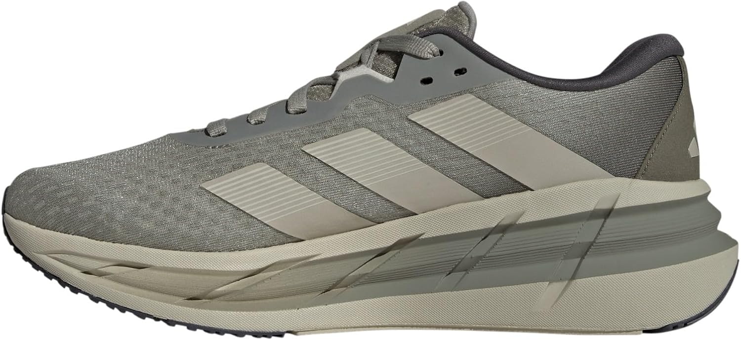 Мужские кроссовки для бега Adidas Adistar 3, серый/оливковый — фото 3