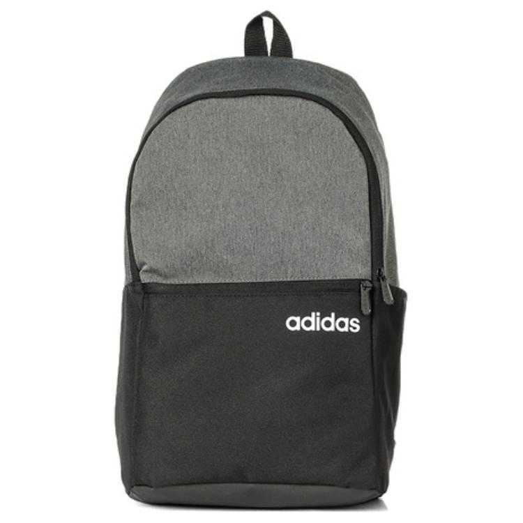

Adidas Полиэстеровый рюкзак обычный унисекс серый черный, Gray Black