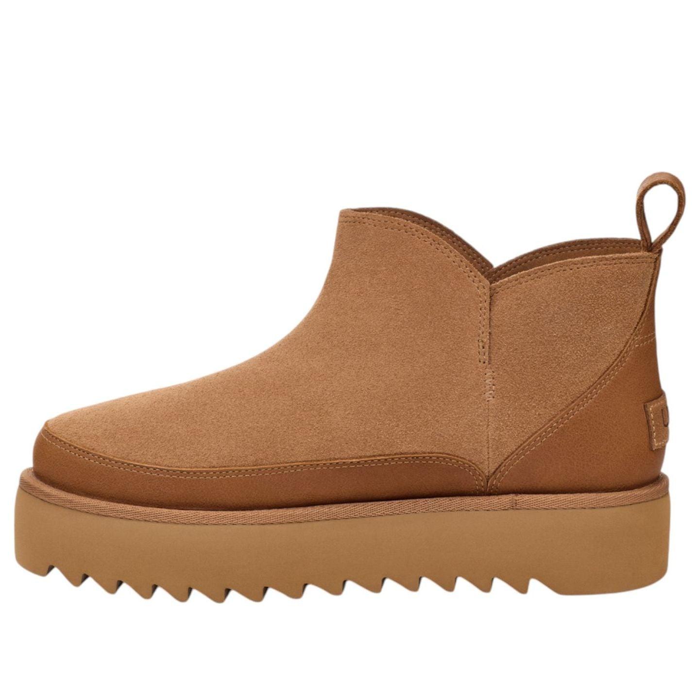 Угги (WMNS) UGG Alina Ultra Mini Platform Boots 'Chestnut'