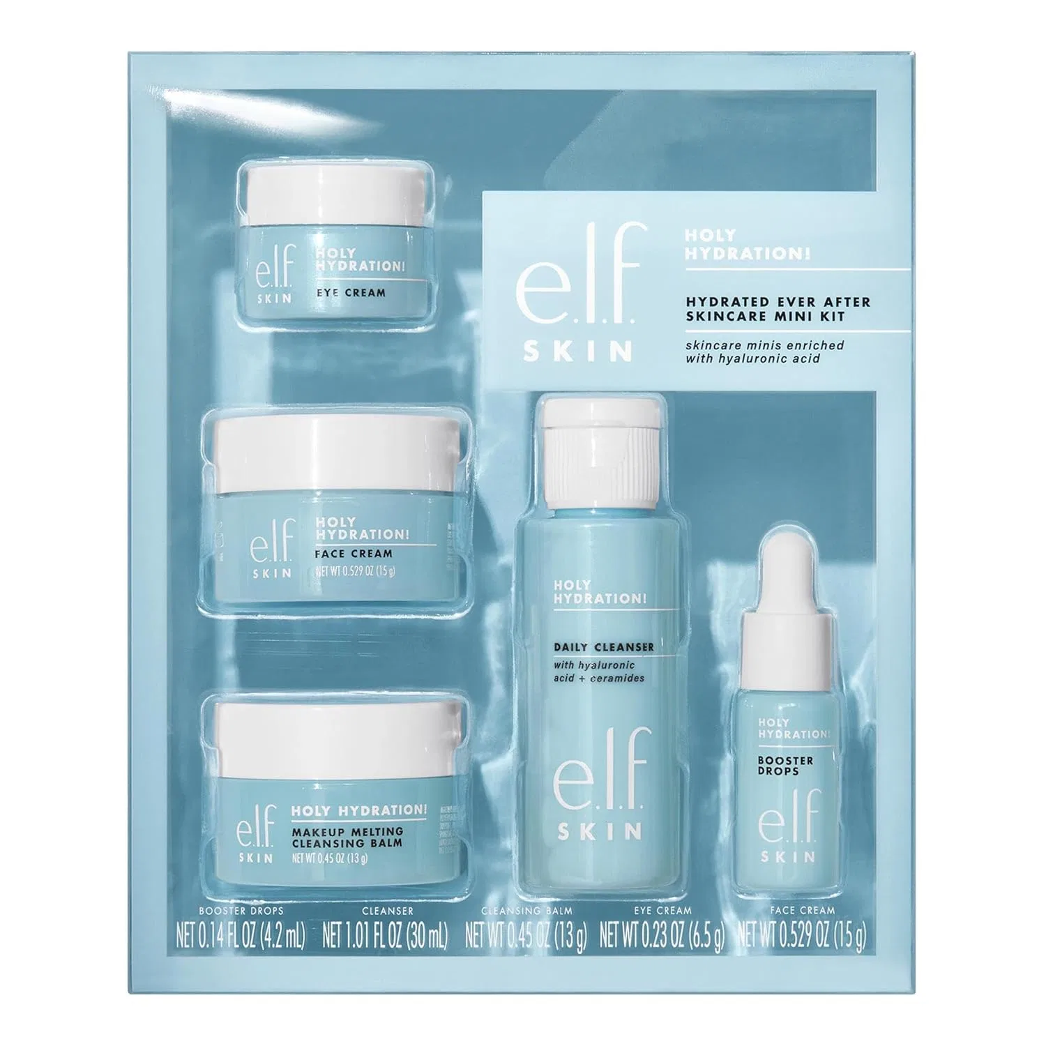 Мини-набор для ухода за кожей e.l.f. SKIN Hydrated Ever After Skincare E.L.F.