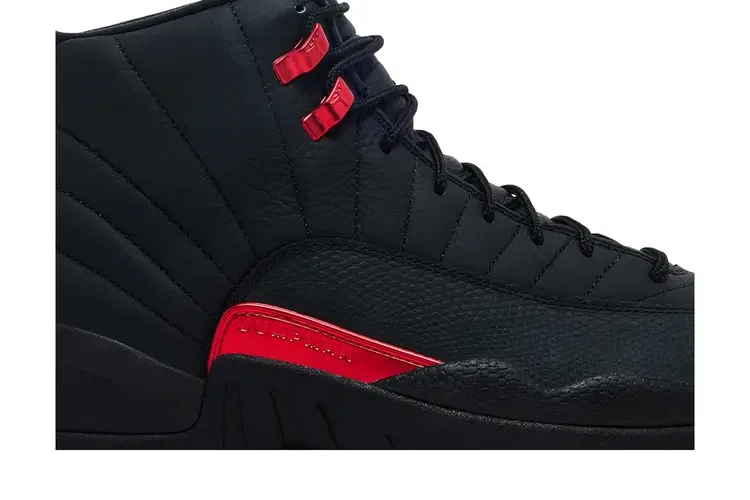 Кроссовки Air Jordan 12 Retro, черный — фото 2