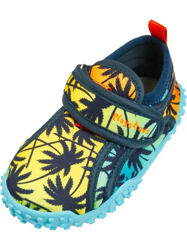 Тапочки для бассейна, разноцветные, Playshoes, разноцветный — фото 4