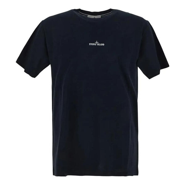 

Футболка stamp back logo t-shirt 'navy blue' Stone Island, синий
