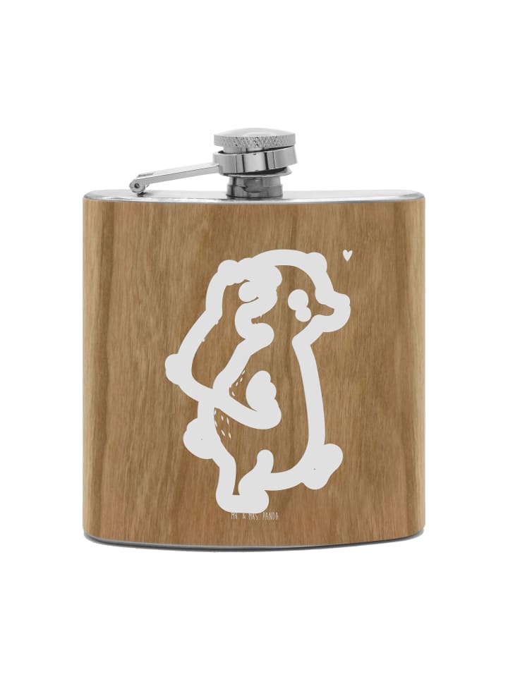 

Mr. & Mrs. Panda Фляжка Папа Медведь, не говоря ни слова, коричневым цветом