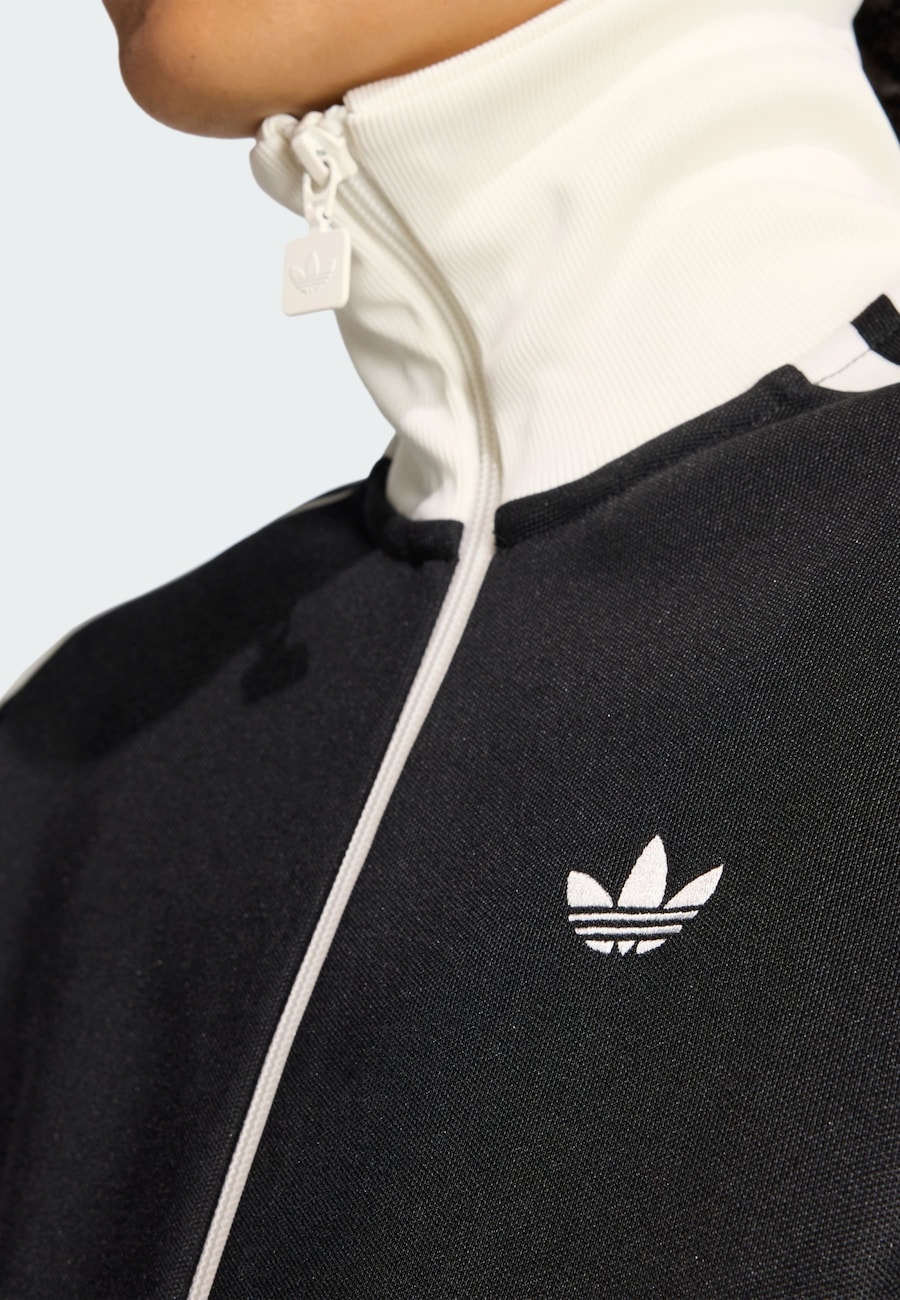 Толстовка с капюшоном на молнии ADIDAS ORIGINALS Classic, черный — фото 4