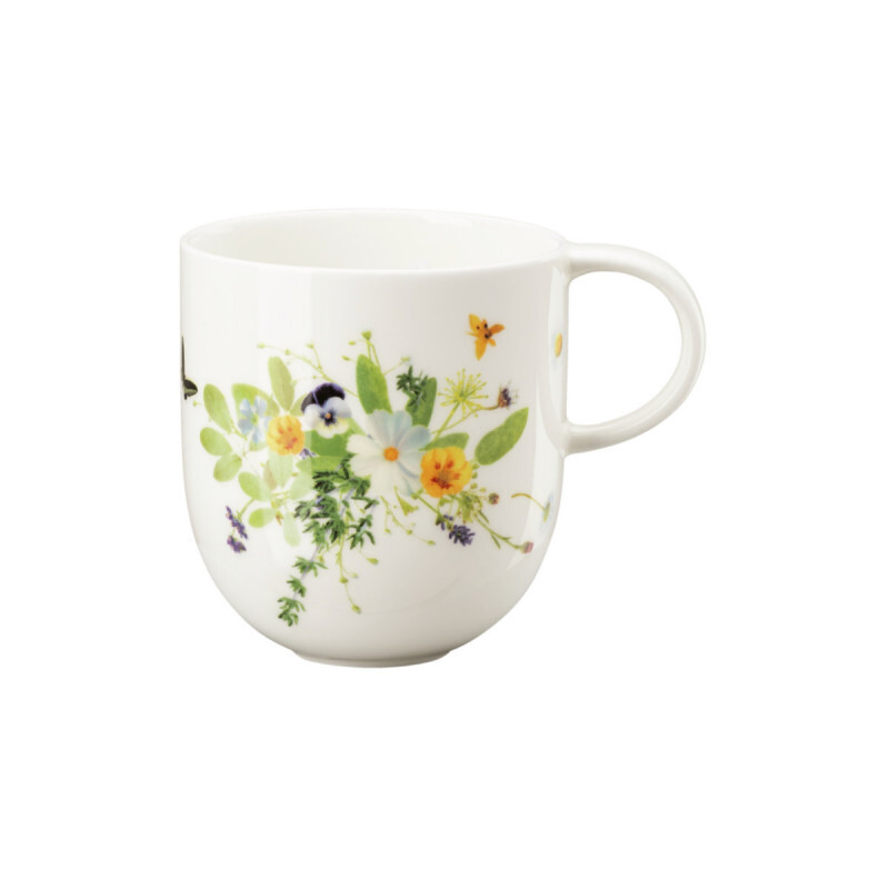 

Кружка Brillance Grand Air с ручкой Jaume 0,34 л Rosenthal, белый/красочный