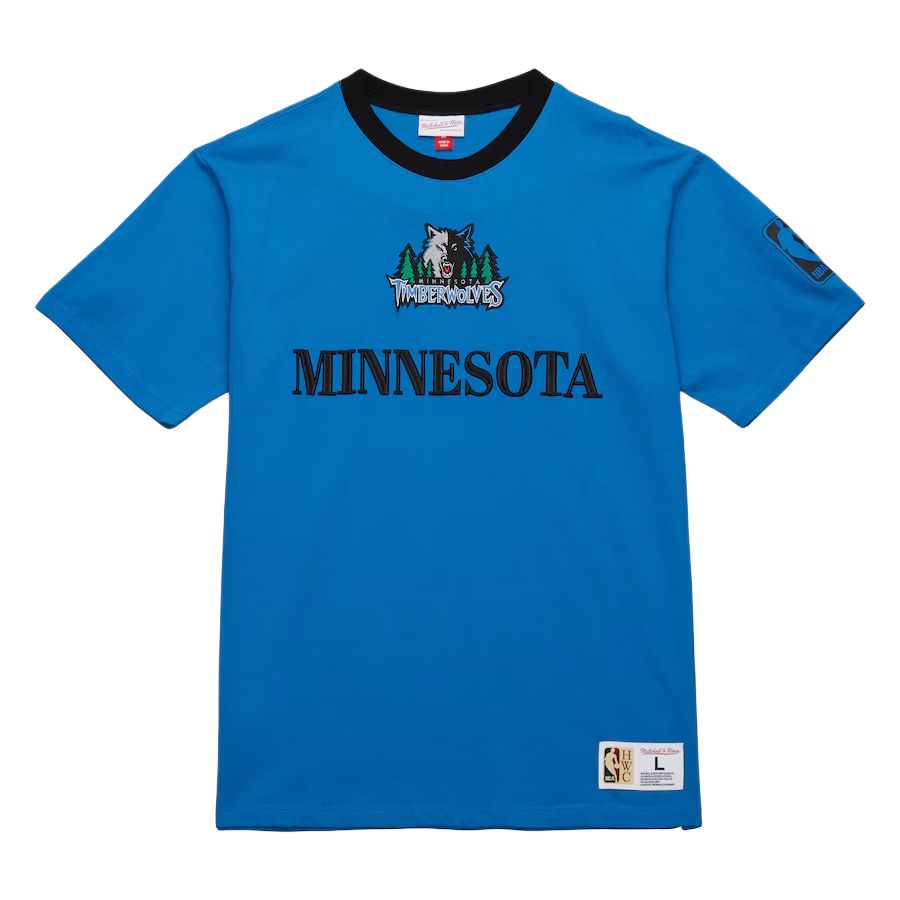 

Mitchell Ness Футболка Mitchell & Ness x NBA Minnesota Timberwolves мужская blue