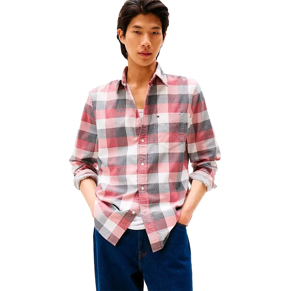 

Рубашка Tommy Hilfiger Corduroy Check Regular Fit, разноцветный