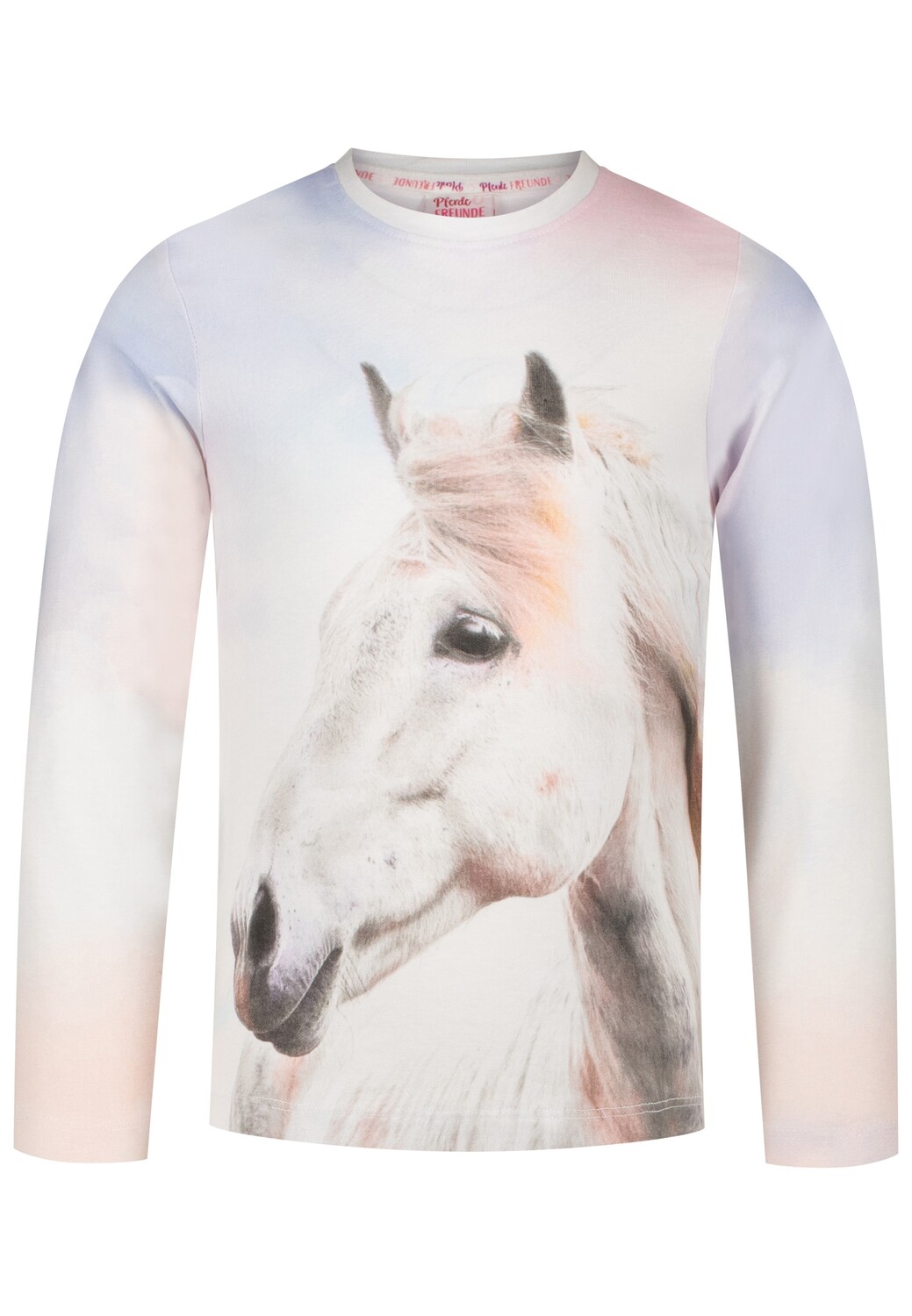

Лонгслив Pferde FREUNDE Langarmshirt Pferdefreunde, цвет light blue