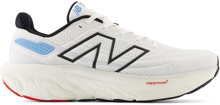 Мужские кроссовки New Balance Fresh Foam X 1080 V13, белый/черный/синий — фото 3