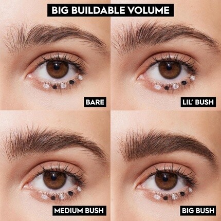 [T] Urban Decay Big Bush Volumizing Tinted Brow Gel Водостойкий, устойчивый к размазыванию, устойчивый к шелушению, наращиваемый гель для бровей, волокна которого позволяют бровям выглядеть более густыми и стойкими до 24 часов фиксации, темно-ко... — фото 3