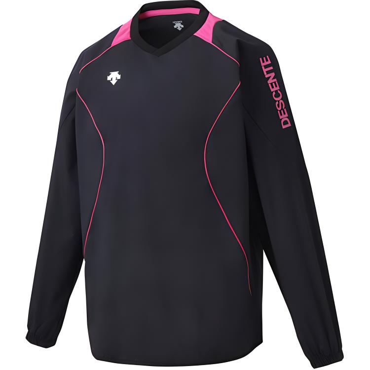

Футболка для волейбола Unisex DESCENTE, черно-белая