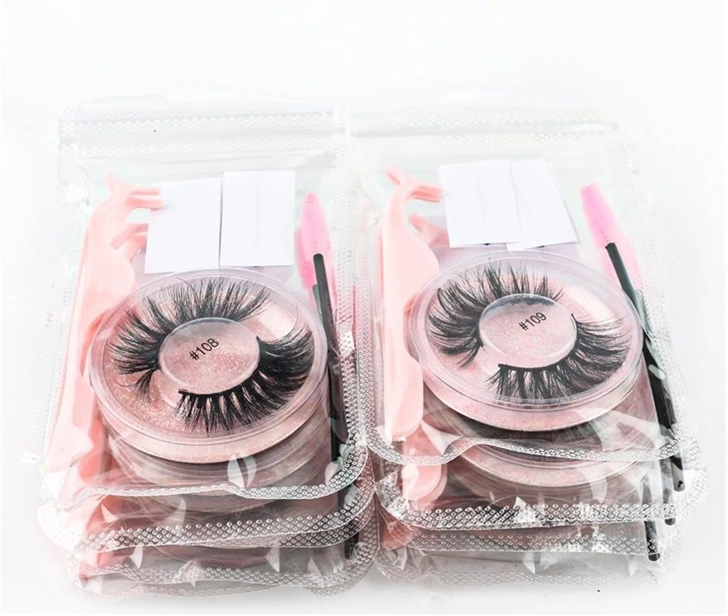 Накладные ресницы 3D UAMOU Mix 30 Pairs-01