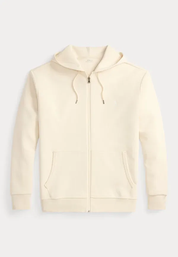Толстовка на молнии Double Knit Full Zip, Polo Ralph Lauren Big & Tall, кремовый — фото 4
