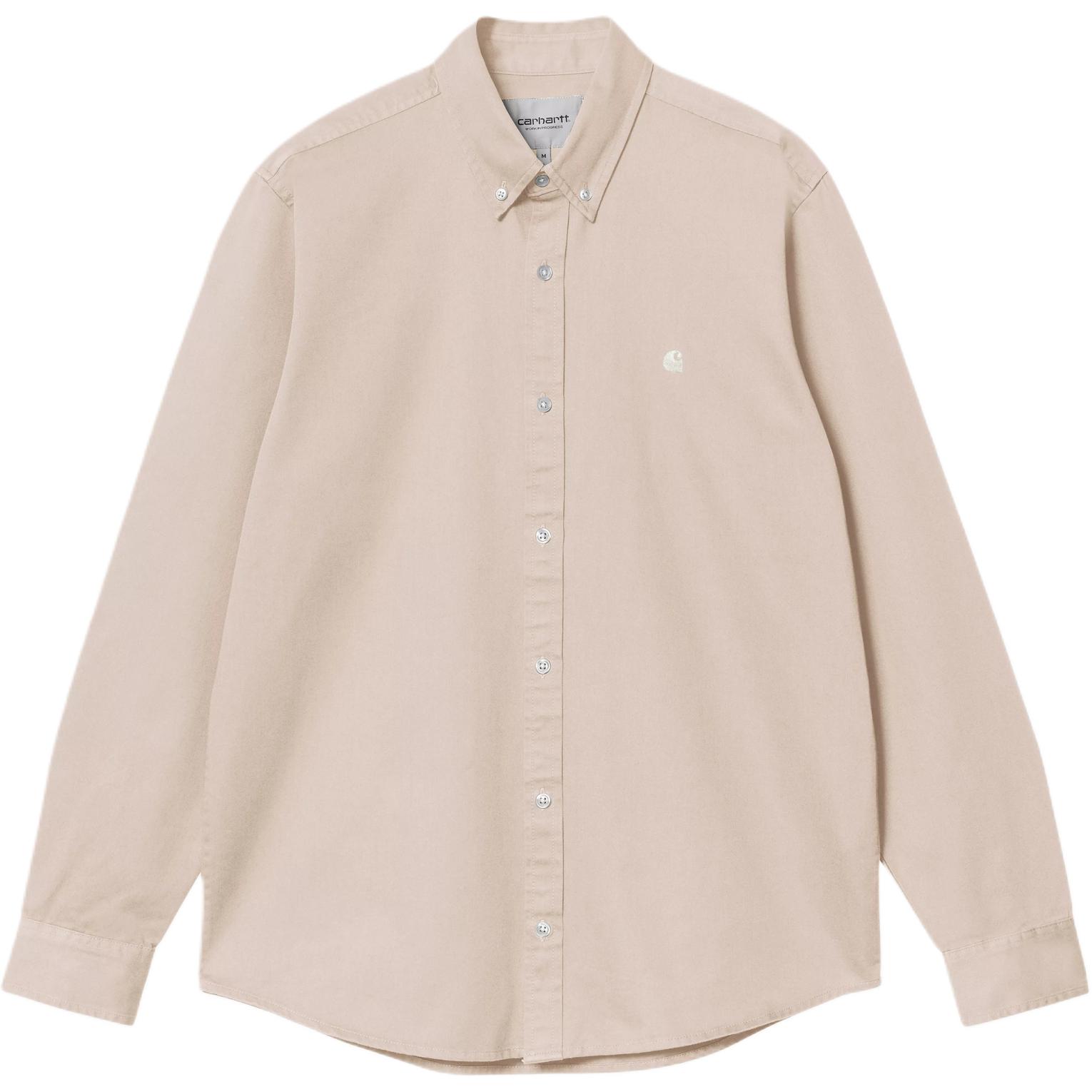 

Рубашка Madison Logo Carhartt WIP, Light Salt/Wax Color