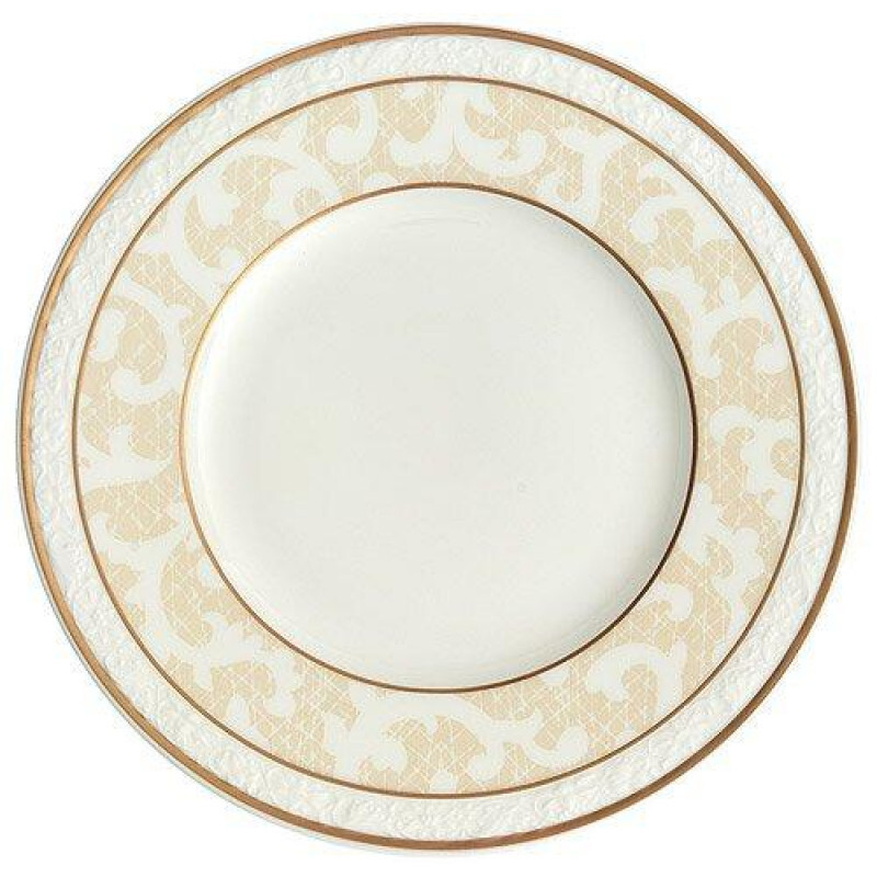 

Тарелка хлебная Ивуар 18 см Villeroy & Boch, белое золото