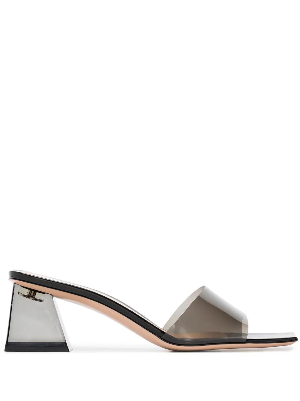 Босоножки на каблуке Gianvito Rossi, черный