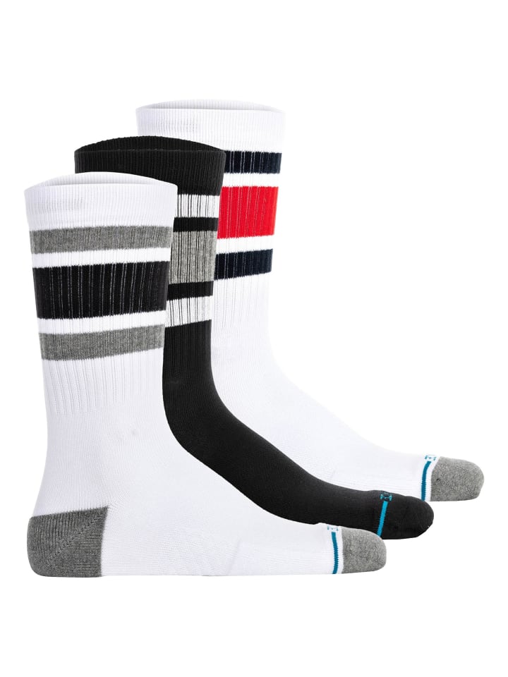 

Носки STANCE, цвет schwarz/weiß/rot/dunkelblau/weiß/schwarz/grau
