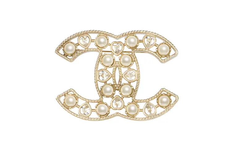 

Брошь Mother Of Pearl для женщин CHANEL, золото