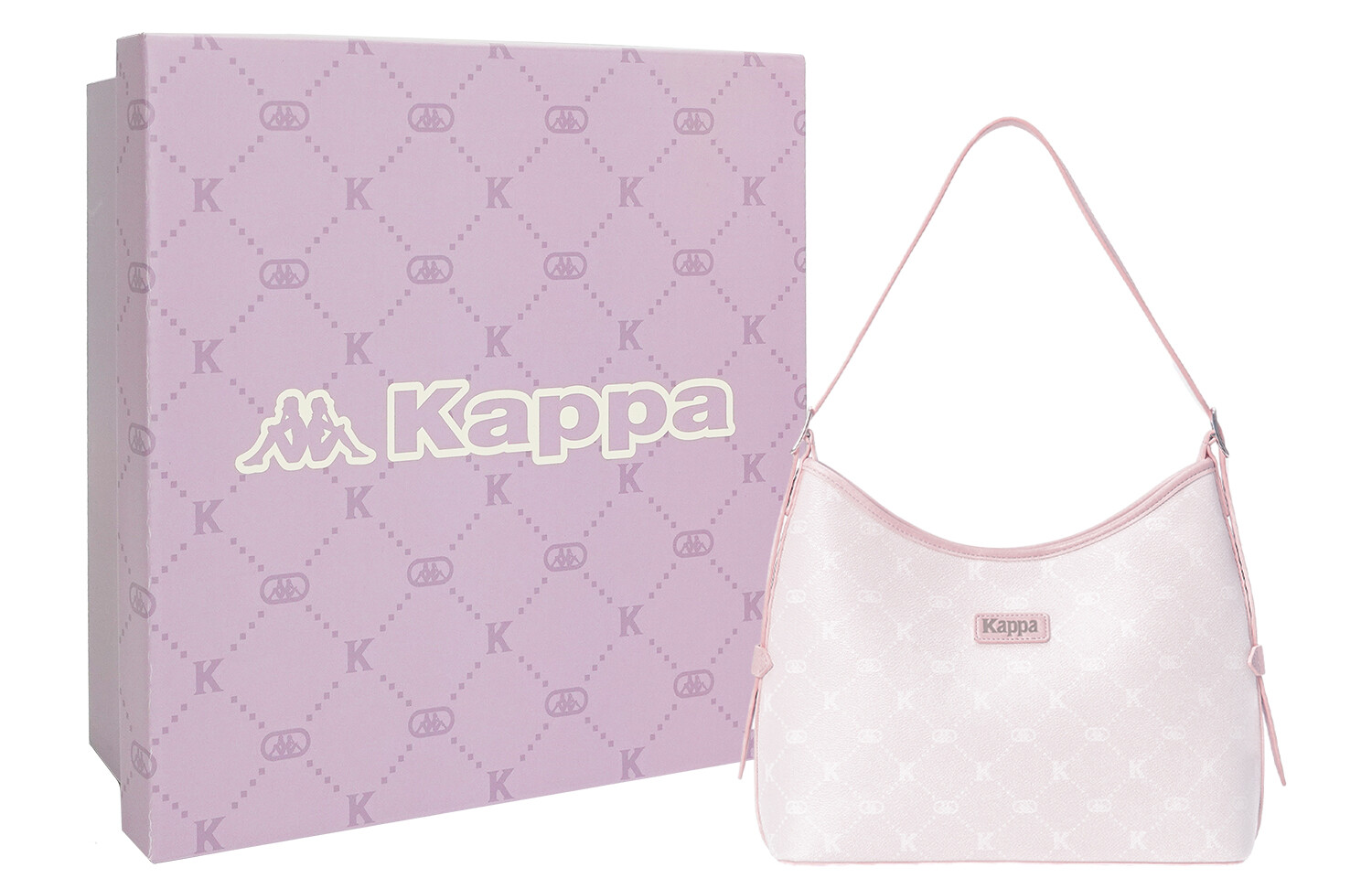 

Kappa Женская сумка через плечо, Порошок для клубничного молочного коктейля — фирменная подарочная коробка