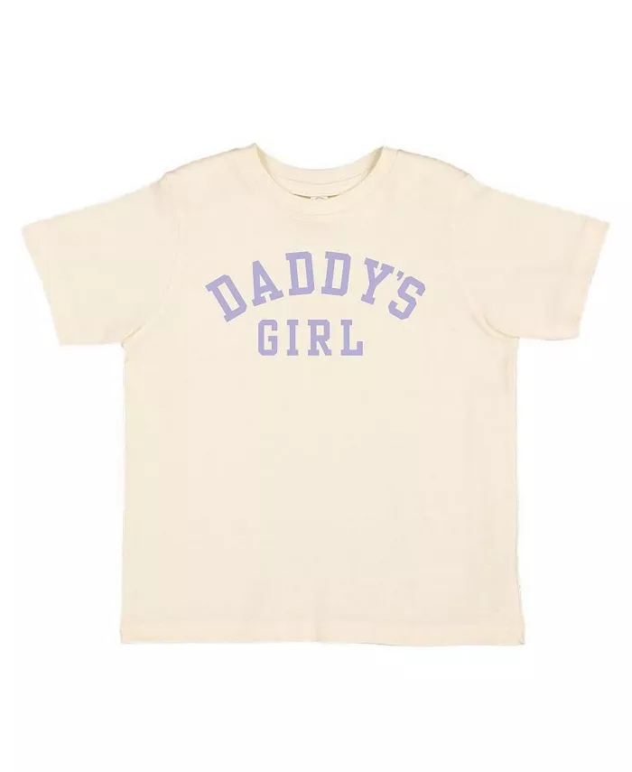 

Футболка с коротким рукавом для девочек "Daddy's" Sweet Wink, коричневый/бежевый